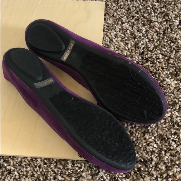 Round toe rhinestone ballet flats - Picture 3 of 6